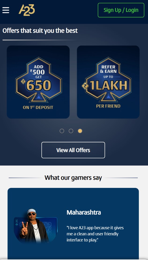The third image of the app ,Online betting platform with the best betting games with highest cash rewards